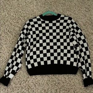 Urban Outfitters checkers sweater